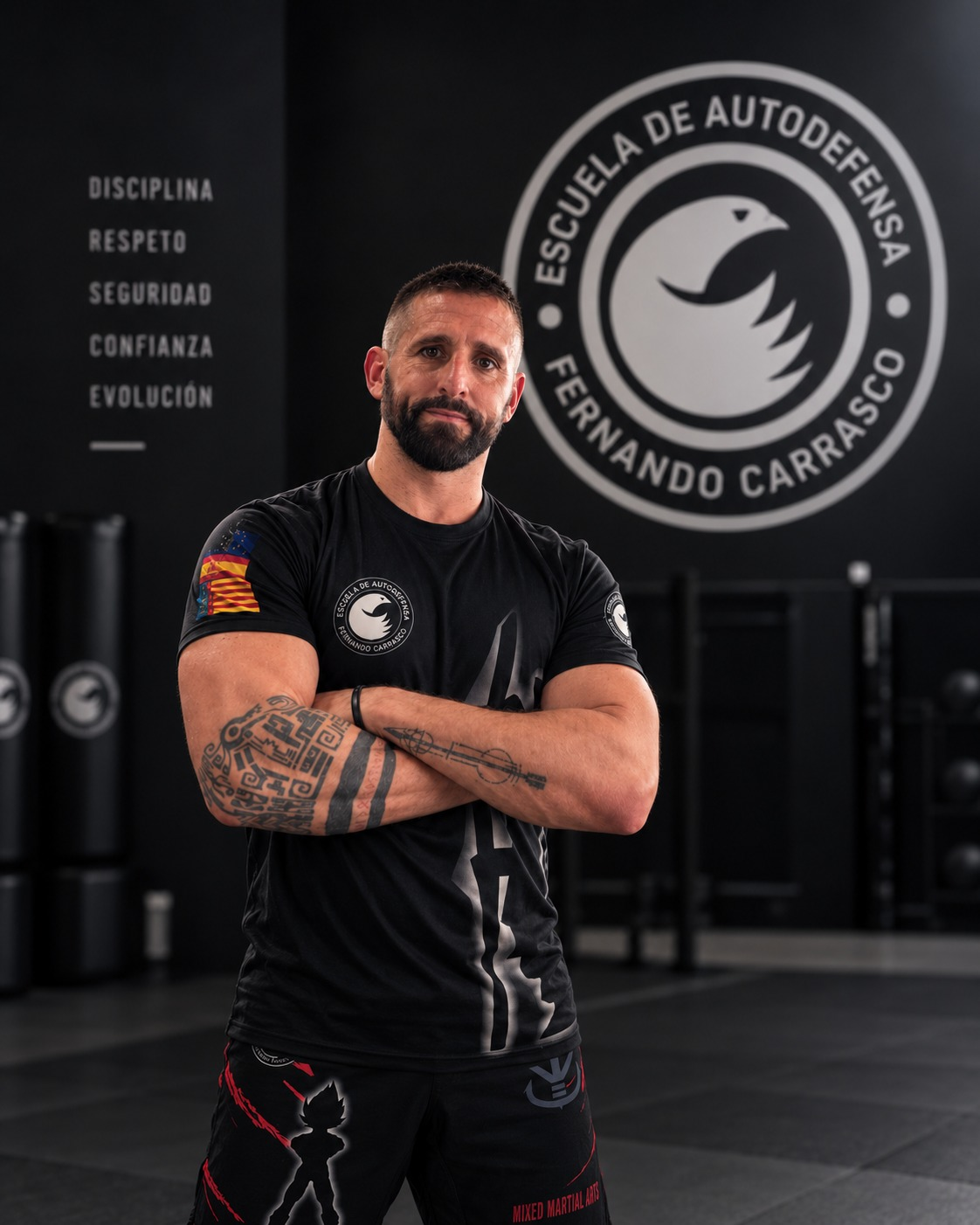 Fernando Carrascosa, instructor de la Escuela de Autodefensa